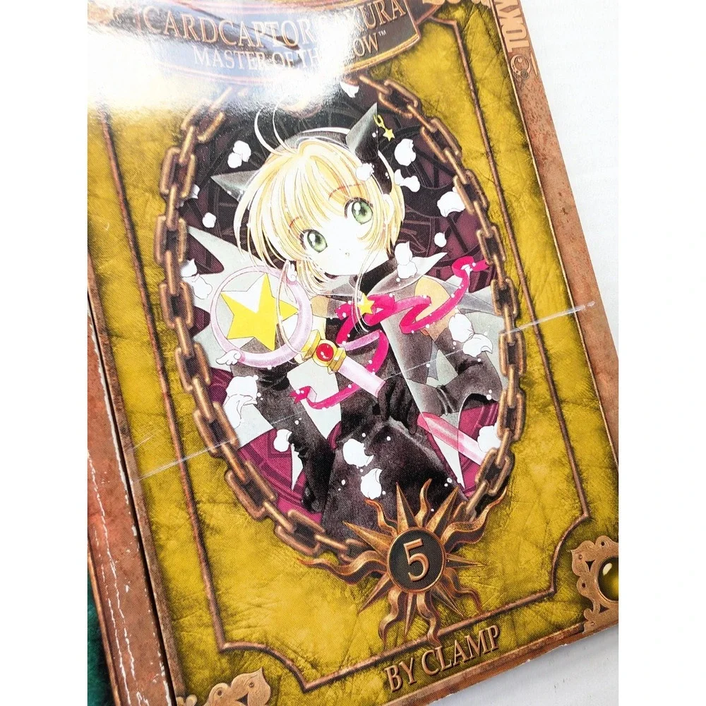 Cardcaptor Sakura‎ Master of the Clow Manga Lot Vol 1 3 5 Clamp English